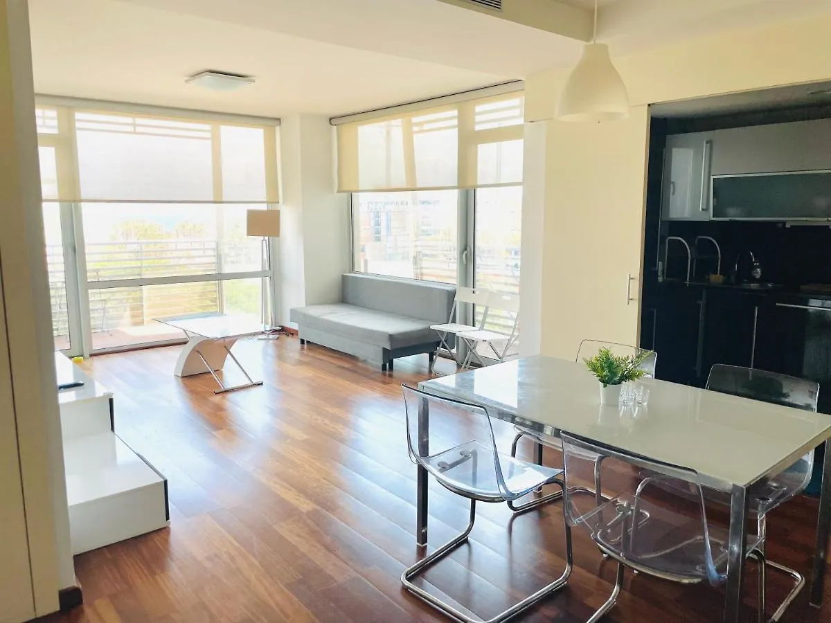 Forum De Barcelona Sea View Apartment With Garage Parking Sant Adria de Besos