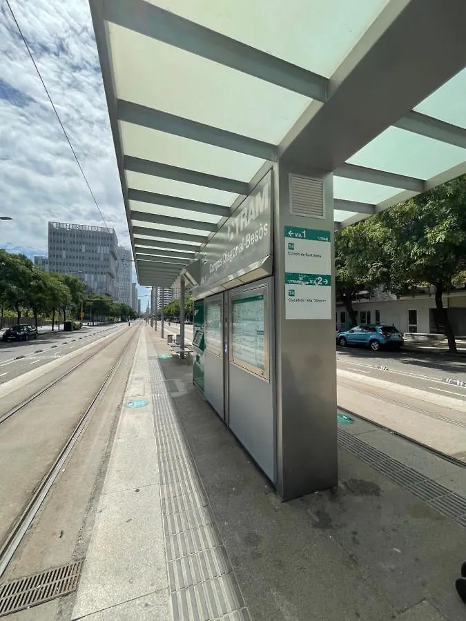 Forum De Barcelona Sea View Apartment With Garage Parking Sant Adria de Besos Spain