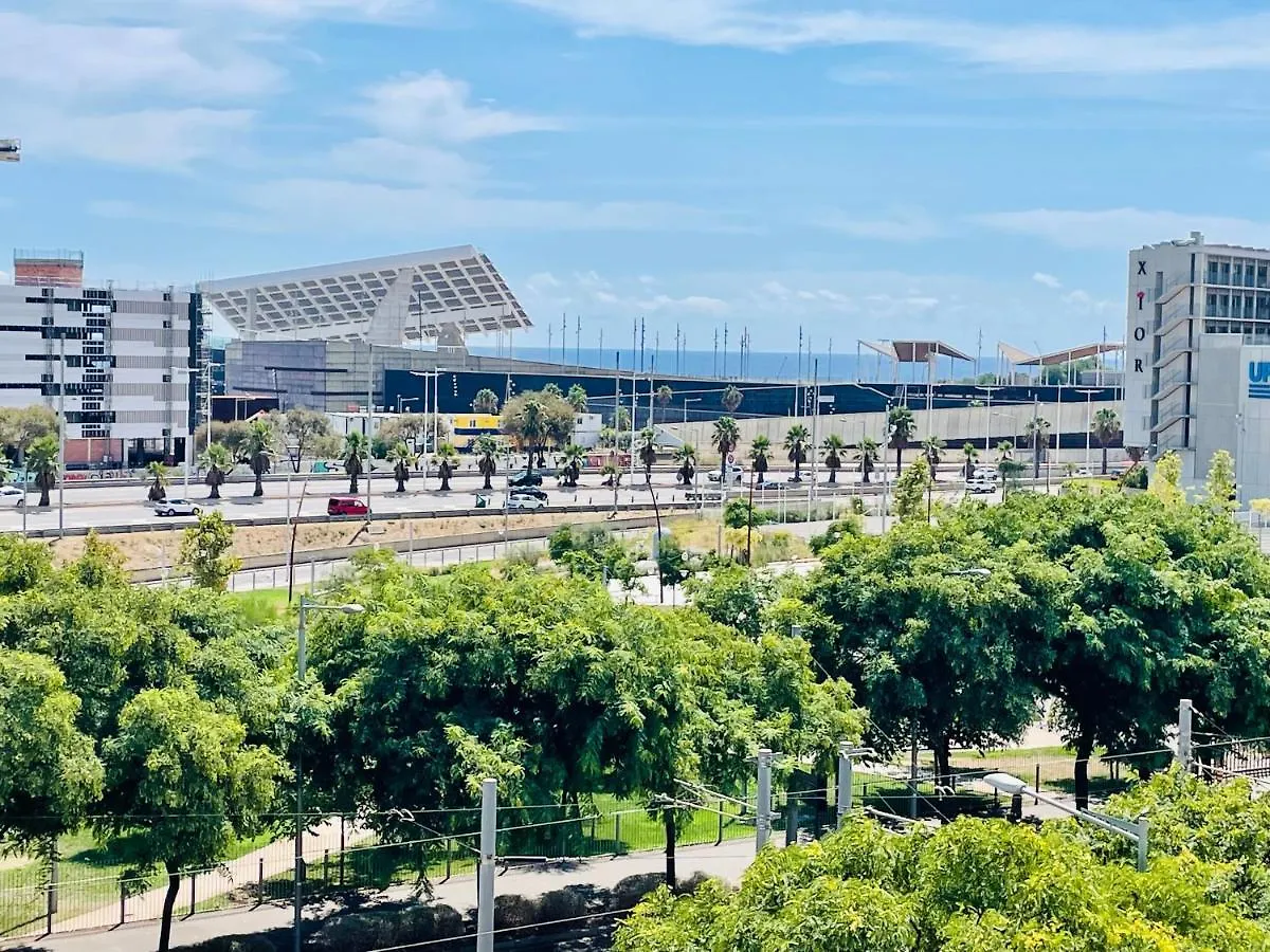 Forum De Barcelona Sea View Apartment With Garage Parking Sant Adria de Besos