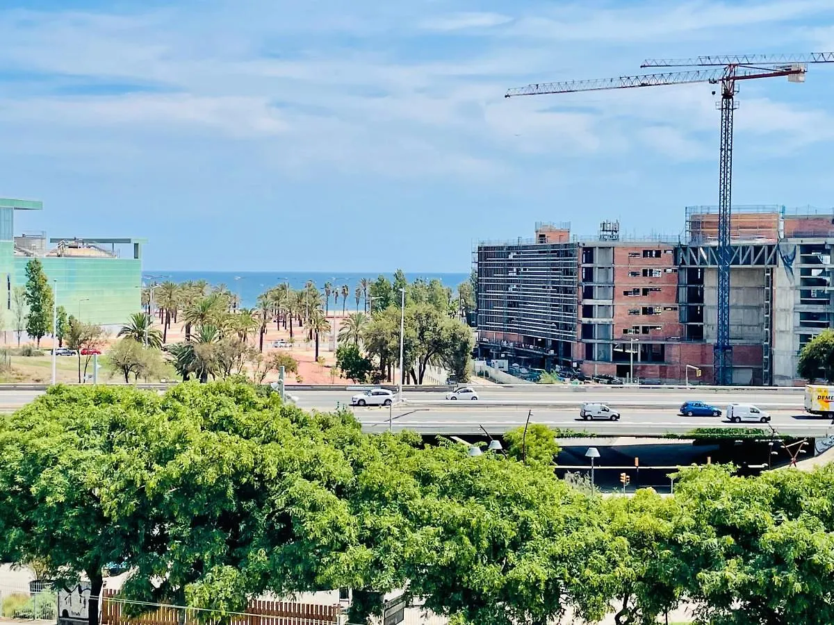 Forum De Barcelona Sea View Apartment With Garage Parking Sant Adria de Besos Spain