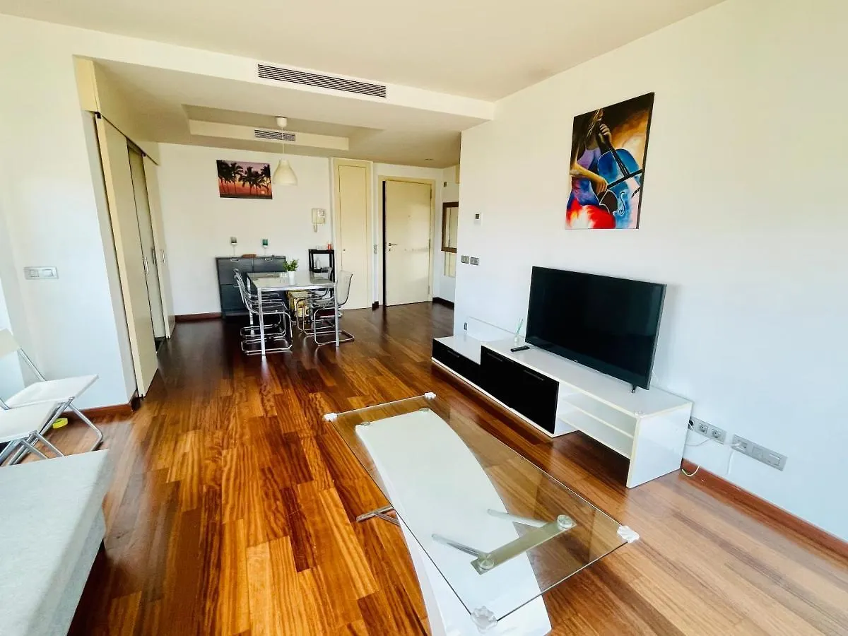 Forum De Barcelona Sea View Apartment With Garage Parking Sant Adria de Besos