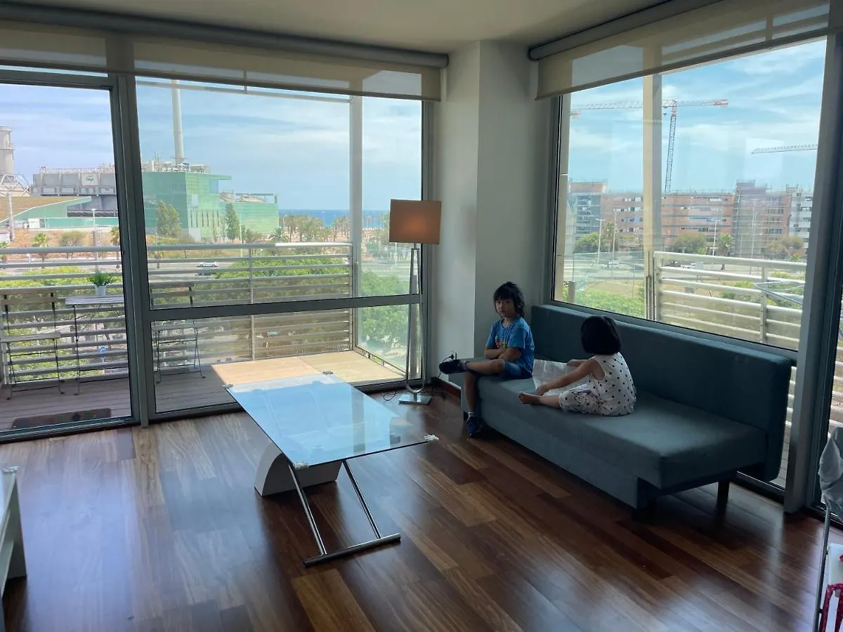 Forum De Barcelona Sea View Apartment With Garage Parking Sant Adria de Besos